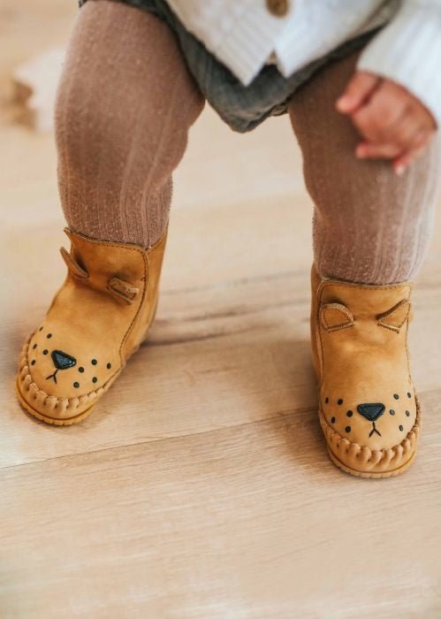 ⋙ Löwenschuhe aus Leder von Donsje ♡ - Pilzessin.at - zauberhafte Kinderdinge