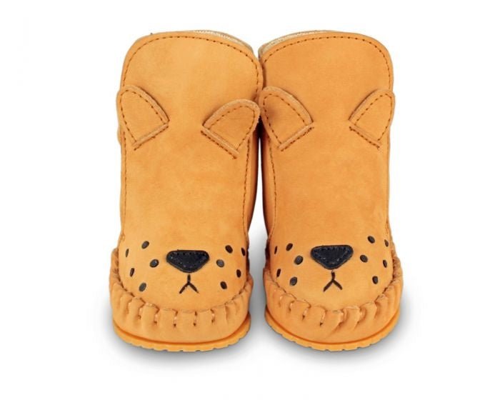 ⋙ Löwenschuhe aus Leder von Donsje ♡ - Pilzessin.at - zauberhafte Kinderdinge