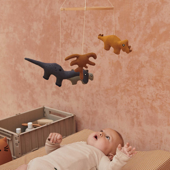 Melissa Baby Mobile Dino aus Bio Baumwolle von Liewood - Pilzessin.at - zauberhafte Kinderdinge