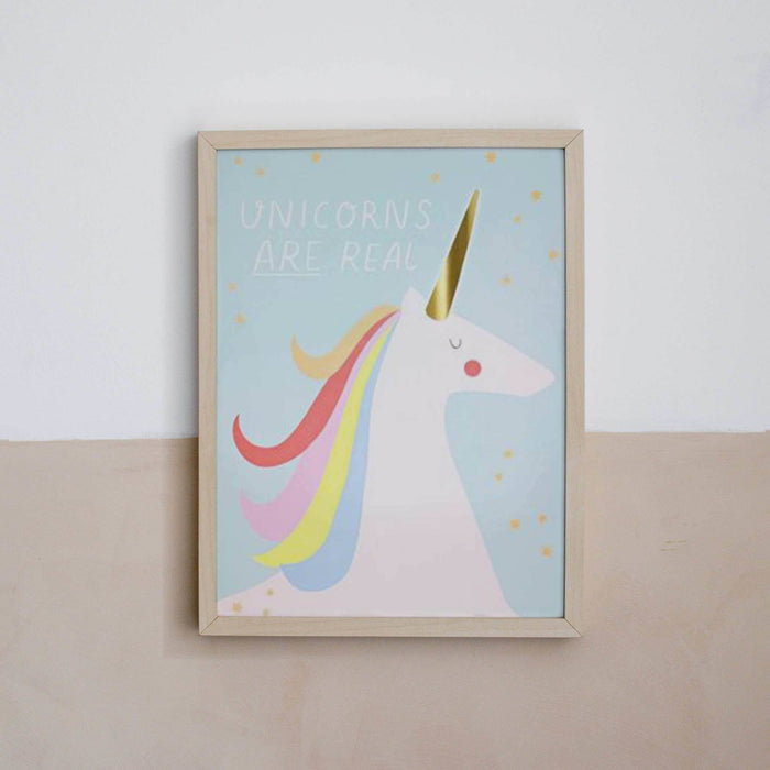 Poster Set Einhorn und Regenbogen von Meri Meri