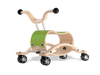 Mini Flip 3 in 1 Lauflernwagen Rutschauto Schaukel grün von Wishbone - Pilzessin.at - zauberhafte Kinderdinge