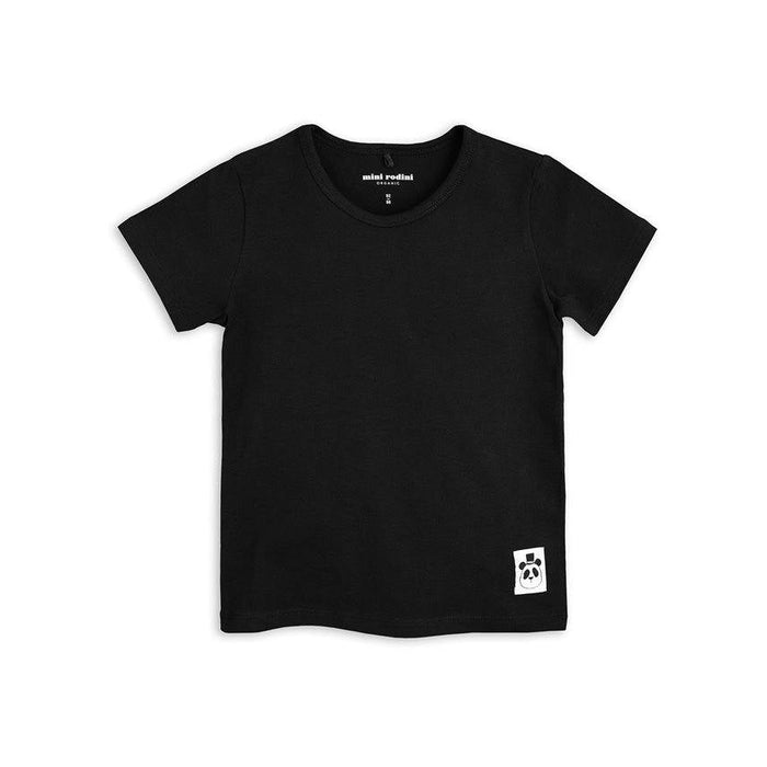 Mini Rodini Basic T-Shirt schwarz - Pilzessin.at - zauberhafte Kinderdinge