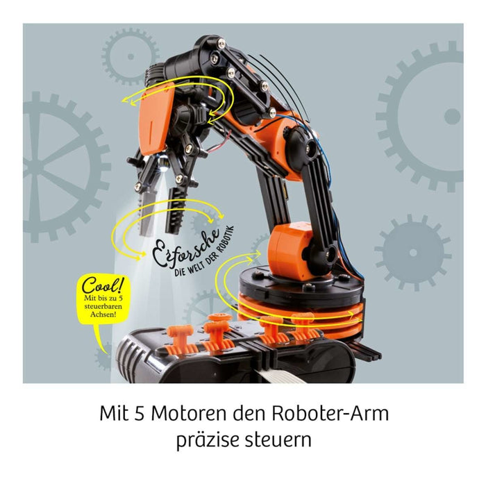⋙ Modellbausatz für deinen elektrischen Roboterarm von Kosmos ♥ - Pilzessin.at - zauberhafte Kinderdinge