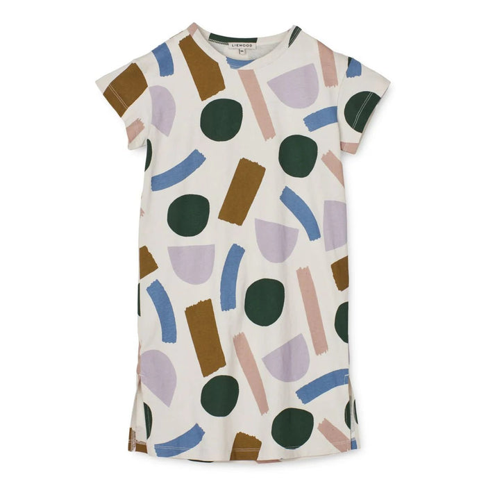 Moseby printed Kleid in paint stroke / Sandy - Pilzessin.at - zauberhafte Kinderdinge