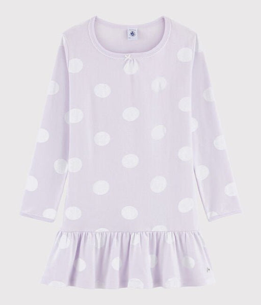 Nachthemd Kinder mit Punkten aus Baumwolle von Petit Bateau - Pilzessin.at - zauberhafte Kinderdinge