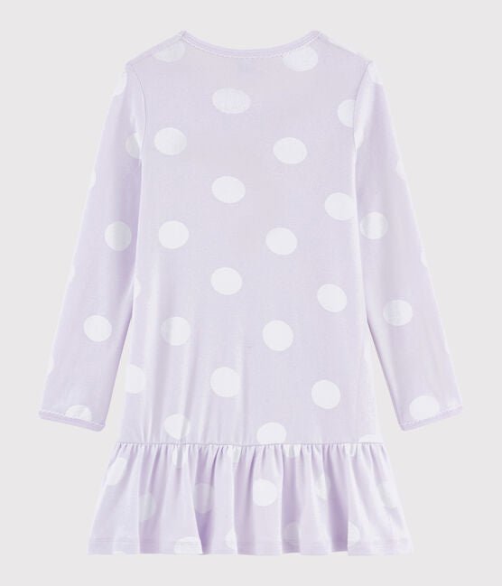 Nachthemd Kinder mit Punkten aus Baumwolle von Petit Bateau - Pilzessin.at - zauberhafte Kinderdinge
