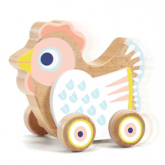 ⋙ Nachziehen und Rollen Baby sing Küken von Djeco ♥ - Pilzessin.at - zauberhafte Kinderdinge