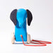 ⋙ Nachziehtier Elefant Otto in blau von Grimms ♥ - Pilzessin.at