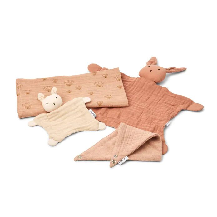 Nada Baby Geschenkset in rose multi mix - Pilzessin.at - zauberhafte Kinderdinge