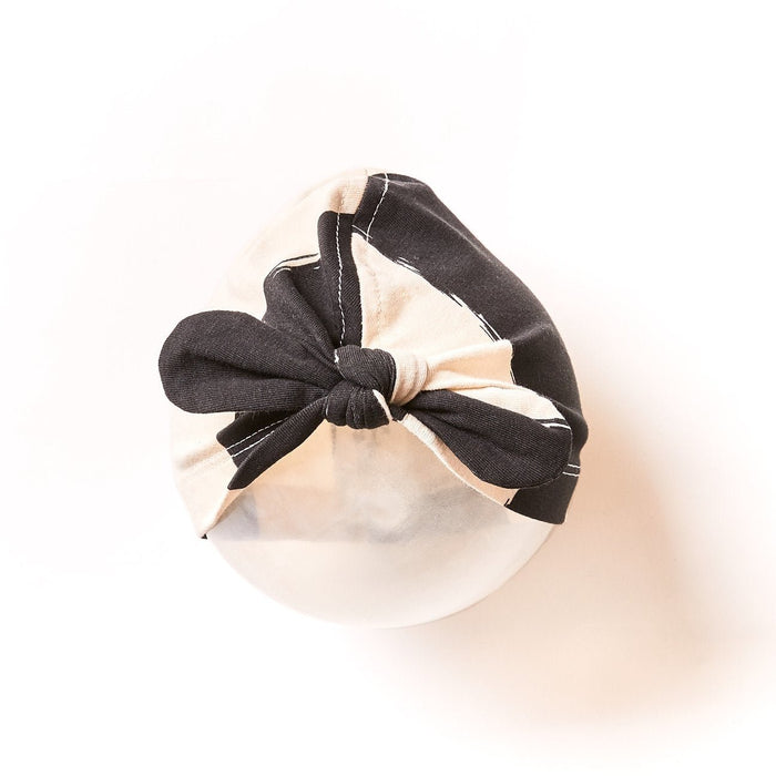 Noé & Zoe Baby Turban gestreift - Pilzessin.at - zauberhafte Kinderdinge