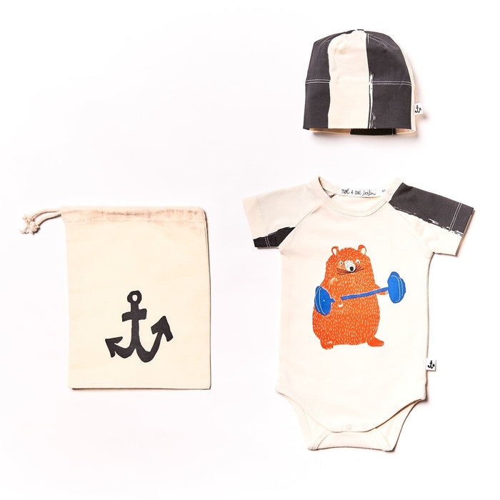 Baby Geschenkset schwarz von Noé & Zoe