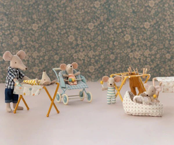 ⋙ nursery table, baby maus | Wickeltisch von Maileg ♡ - Pilzessin.at - zauberhafte Kinderdinge
