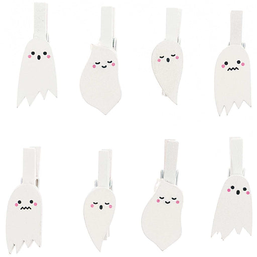 ⋙ Ohhh! Lovely! Holzclips Gespenster von Rico Design ♡ - Pilzessin.at - zauberhafte Kinderdinge