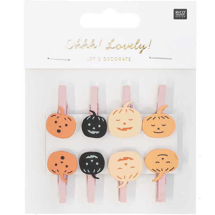 ⋙ Ohhh! Lovely! Holzclips Kürbis von Rico Design ♡ - Pilzessin.at - zauberhafte Kinderdinge
