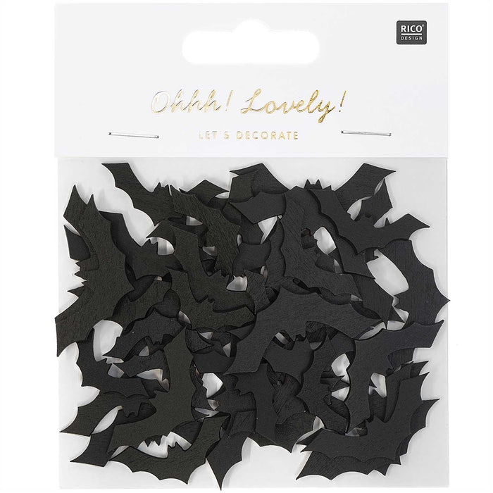 ⋙ Ohhh! Lovely! Holzstreu Fledermäuse von Rico Design ♡ - Pilzessin.at - zauberhafte Kinderdinge