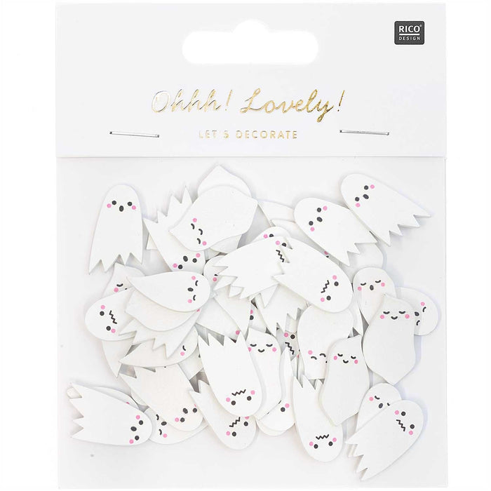 ⋙ Ohhh! Lovely! Holzstreu Gespenster von Rico Design ♡ - Pilzessin.at - zauberhafte Kinderdinge