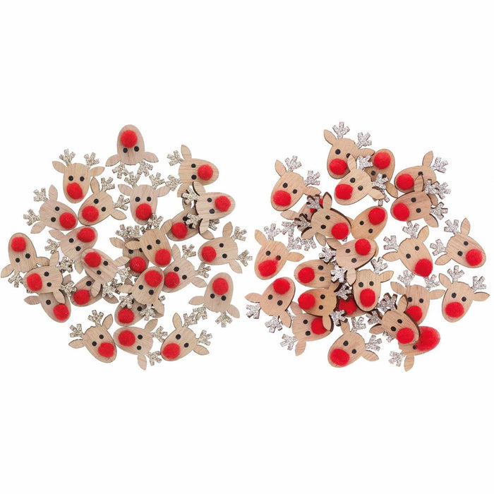 ⋙ Ohhh! Lovely! Holzstreu Rentier von Rico Design ♡ - Pilzessin.at - zauberhafte Kinderdinge