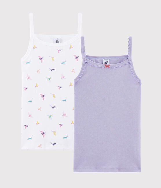 Petit Bateau 2er - Set Unterhemdchen - Pilzessin.at - zauberhafte Kinderdinge