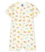 Petit Bateau Baby - Kurzoverall aus Rippstrick - Pilzessin.at - zauberhafte Kinderdinge