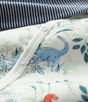 Petit Bateau Duo Baby - Kurzoveralls für Jungen aus Rippstrick - Pilzessin.at - zauberhafte Kinderdinge