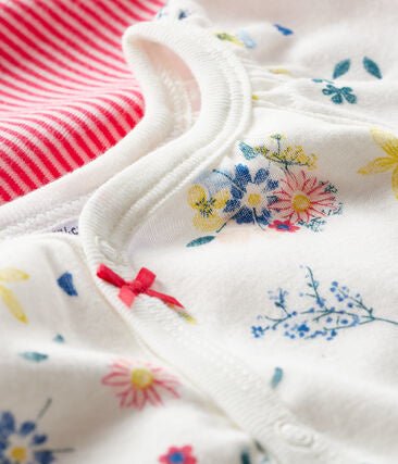 Petit Bateau Duo Baby - Kurzoveralls für Mädchen aus Rippstrick - Pilzessin.at - zauberhafte Kinderdinge