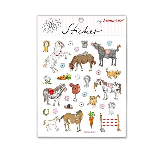 Pferde Sticker - Pilzessin.at - zauberhafte Kinderdinge