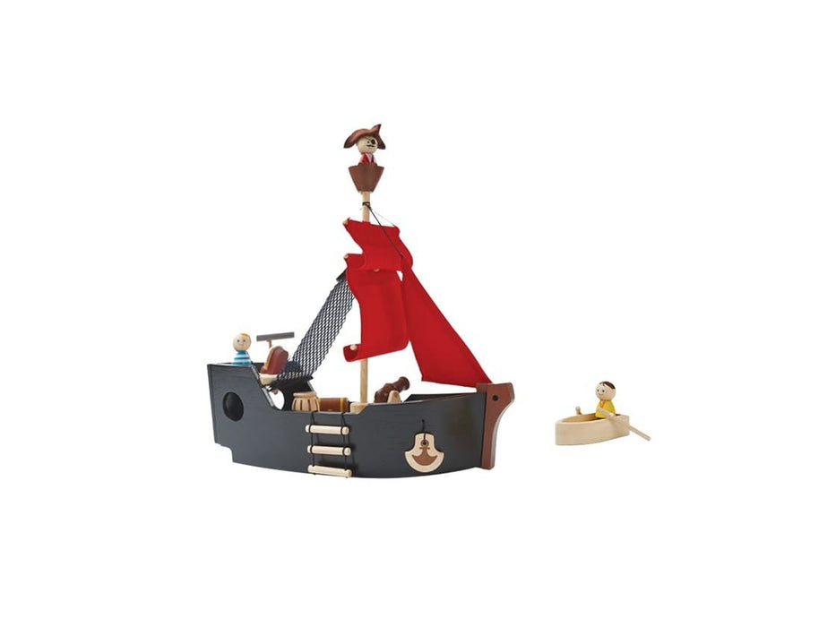 Piraten Schiff von PlanToys ★ - Pilzessin.at - zauberhafte Kinderdinge
