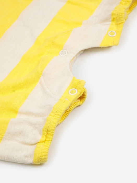 Playsuit - yellow stripes - Pilzessin.at - zauberhafte Kinderdinge
