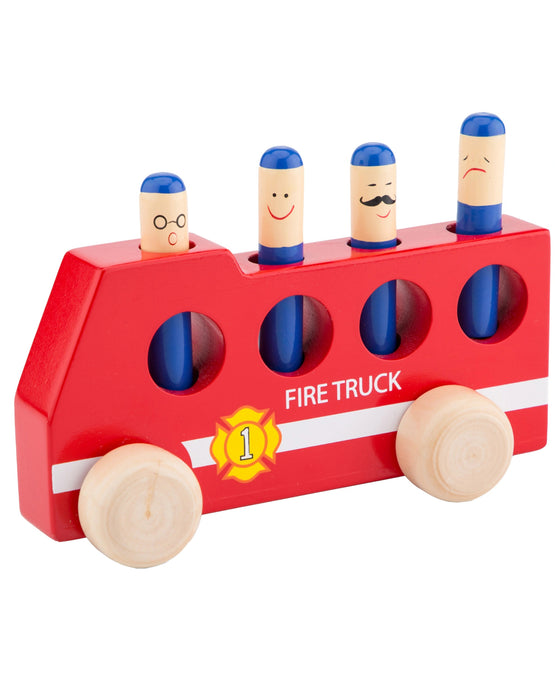Pop Up Fire Truck - Pilzessin.at - zauberhafte Kinderdinge