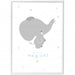 Poster Elefant von a little lovely company - Pilzessin.at - zauberhafte Kinderdinge