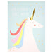 Poster Set Einhorn und Regenbogen von Meri Meri - Pilzessin.at - zauberhafte Kinderdinge