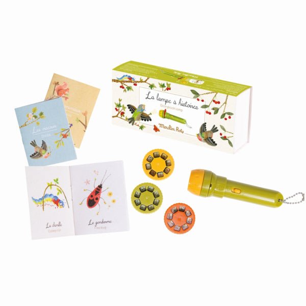 Projektionsleuchte zum Geschichtenerzählen | Le Jardin du Moulin - Pilzessin.at - zauberhafte Kinderdinge