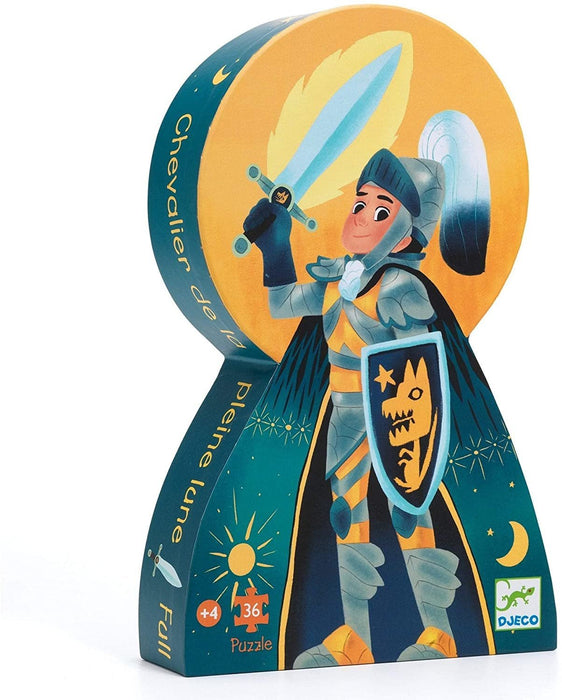 ⋙ Puzzle - Vollmond Ritter - 36 Teile von Djeco ♥ - Pilzessin.at