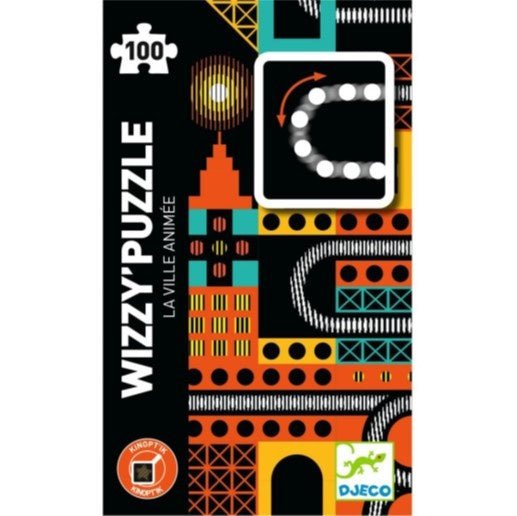 ⋙ Puzzle - Wizzy Die lebendige Stadt | 100 pcs. von Djeco ♥ - Pilzessin.at
