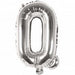 Q Folienballon silber Buchstabe - Pilzessin.at - zauberhafte Kinderdinge