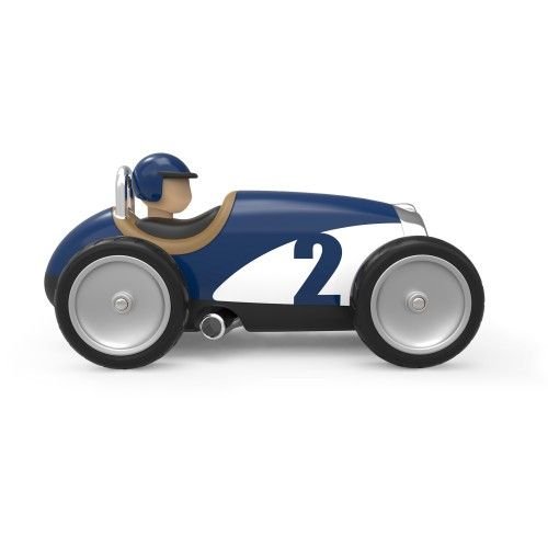 Racing Car blau weiß - Pilzessin.at - zauberhafte Kinderdinge