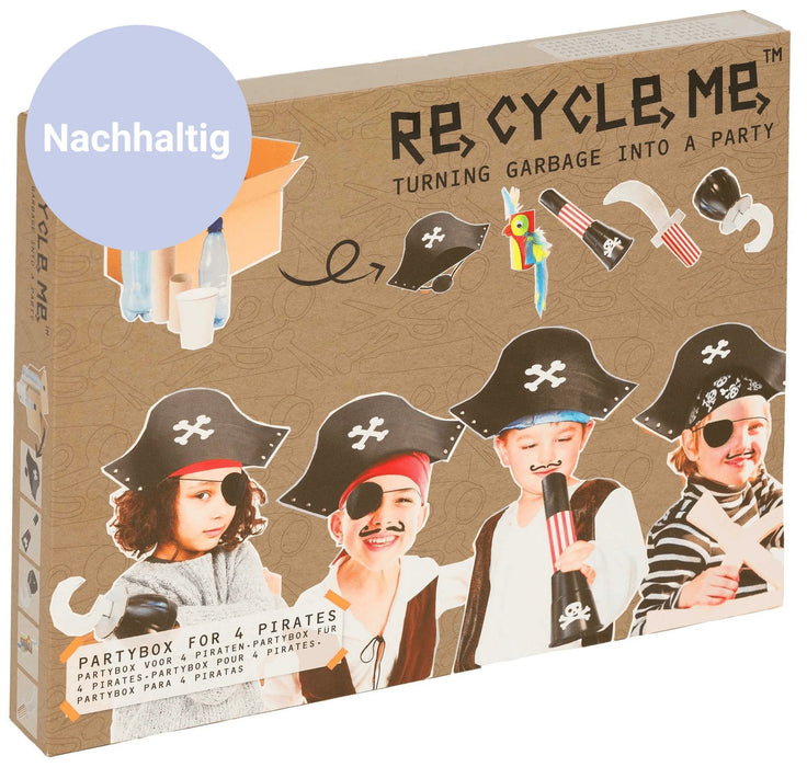 Re-Cycle-Me Partybox "Piraten" - Pilzessin.at