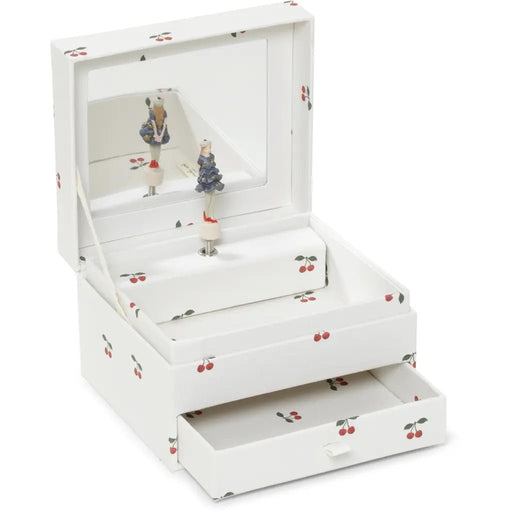 ♡ Schatzkiste Spieluhr | treasure box in cherry 🍒 von Konges Sløjd - Pilzessin.at - zauberhafte Kinderdinge