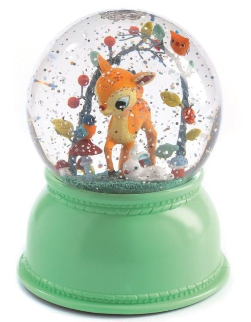 Schneekugel Nachtlicht Rehkitz von Djeco - Pilzessin.at - zauberhafte Kinderdinge
