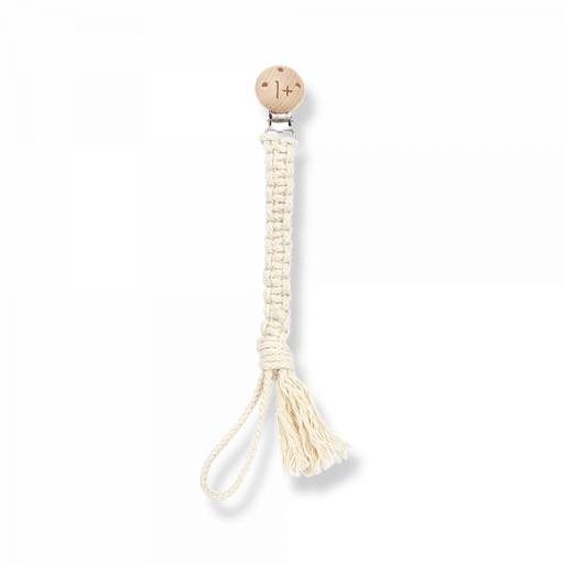 ⋙ Schnullerkette in beige von 1+ in the family ♥ - Pilzessin.at - zauberhafte Kinderdinge