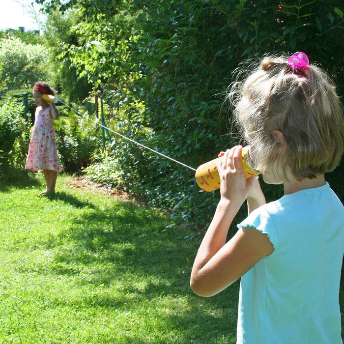 Schnurtelefon Experiment von Kraul - Pilzessin.at - zauberhafte Kinderdinge