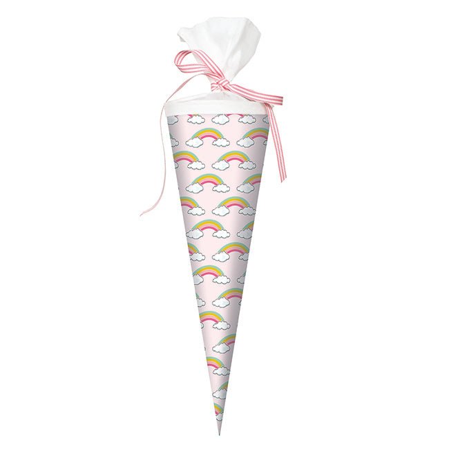 Schultüte Regenbogen klein von Krima & Isa - Pilzessin.at - zauberhafte Kinderdinge