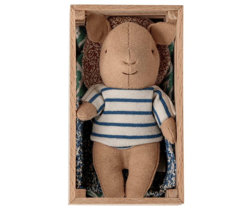 Schwein in der Box | Baby Junge von Maileg ♡ - Pilzessin.at - zauberhafte Kinderdinge
