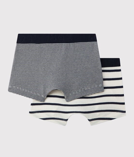 ⋙ Set mit 2 gestreiften Boxershorts für kleine Jungen von Petit Bateau ♡ - Pilzessin.at - zauberhafte Kinderdinge