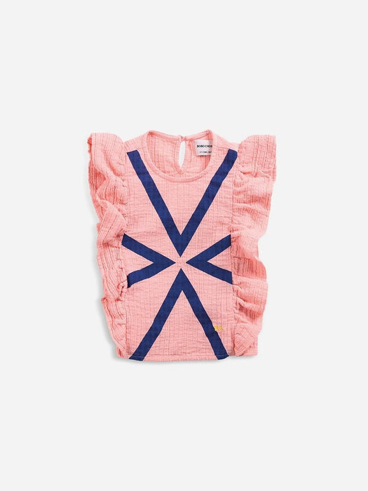 ⋙ Shirt mit Rüschen "Triangular" von Bobo Choses ♡ - Pilzessin.at - zauberhafte Kinderdinge