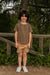Shorts Kinder aus Bio Baumwolle khaki von SayPlease - Pilzessin.at - zauberhafte Kinderdinge