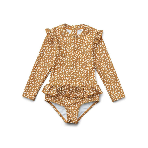 Sille Swim Jumpsuit | mini leo / golden caramel von Liewood ♥ - Pilzessin.at - zauberhafte Kinderdinge
