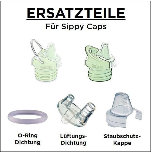 Sippy Cap für Classic Klean kanteen Flaschen - Pilzessin.at - zauberhafte Kinderdinge