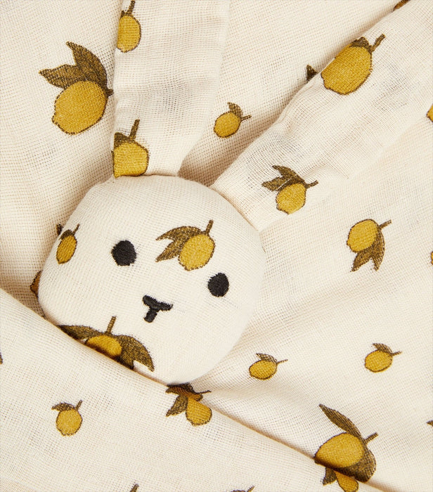 ♡ sleepy rabbit | Schmusetuch | lemon von Konges Sløjd - Pilzessin.at - zauberhafte Kinderdinge