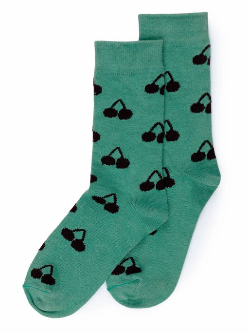 Socken mit Kirschen schwarz von Bobo Choses - Pilzessin.at - zauberhafte Kinderdinge